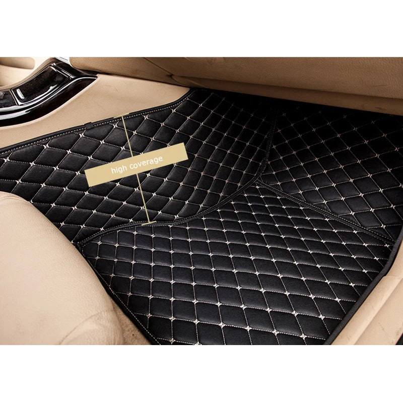 Custom Car Floor Mats For Mercedes Benz E-CLASS Coupe C207 C238 Convertible A207 Auto Carpets Foot Coche Accessories