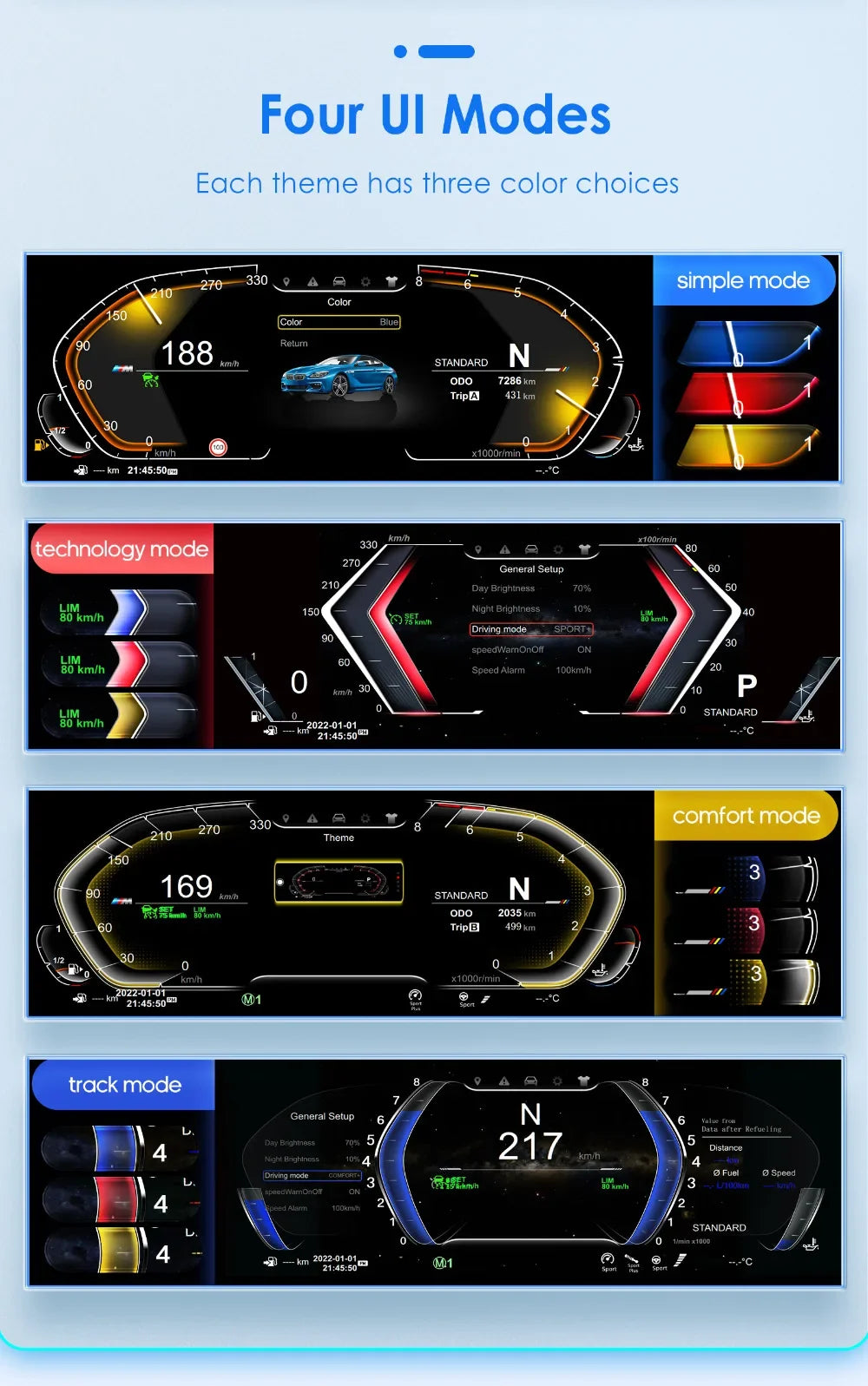 Digital Dashboard Cluster for BMW 3 4 F30 F31 F32 F33 F34 F36 2013 NBT EVO LCD 12.3INCH Screen Instrument Panel Virtual Cockpit