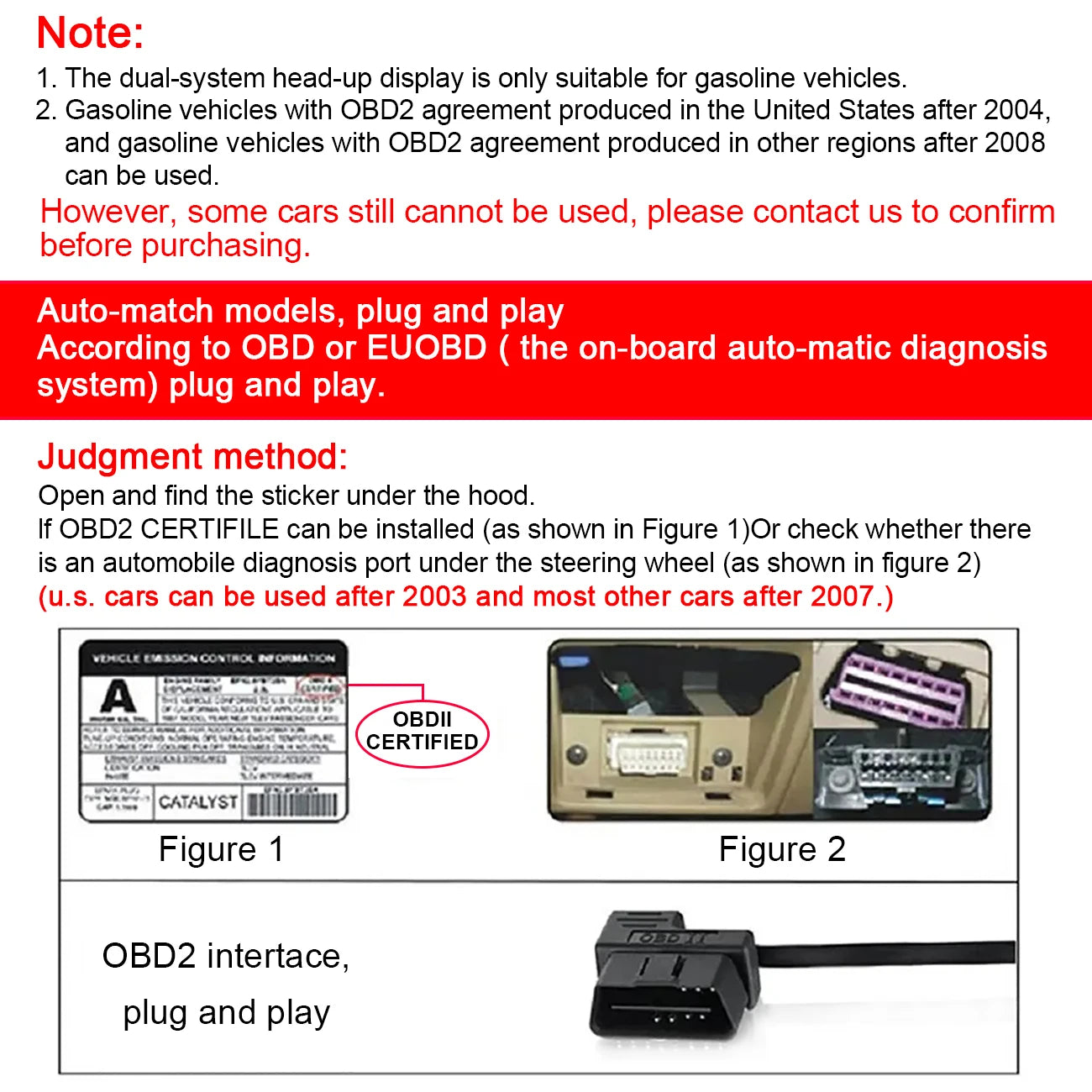 OBD + GPS HUD P24 Car OBD Head Up Display HUD on Board Computer Digital Speedometer Water Temp Fuel Consumption Slope Meter